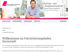 Tablet Screenshot of fair-darmstadt.de